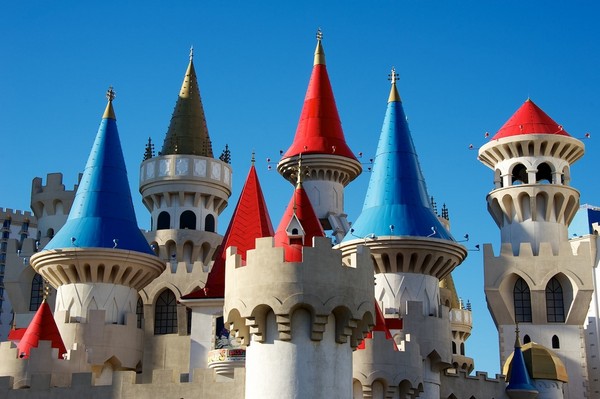 Замок Excalibur в Лас-Вегасе