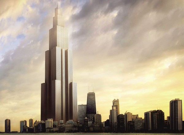 Проект небоскреба Sky City в Китае
