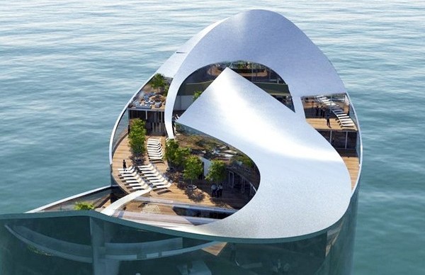 Плавучие острова-отели для гостей Чемпионата Мира по футболу 2022 в Катаре