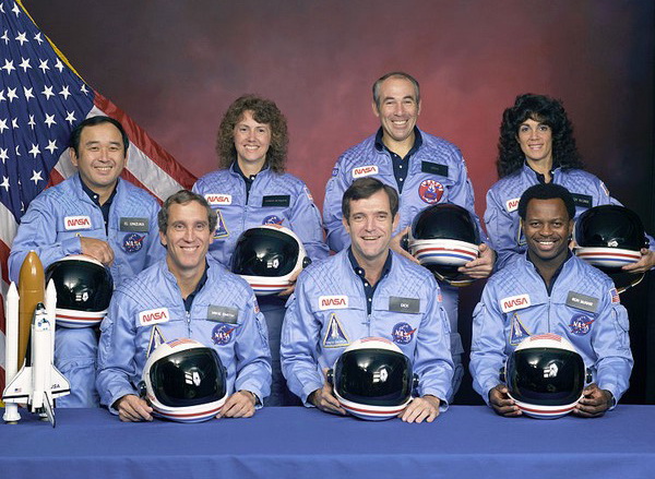 Экипаж шаттла «Челленджер». Источник фото: Storycorps.org