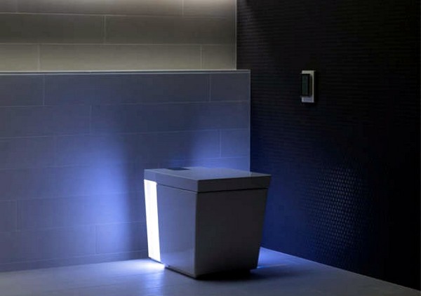 Kohler Numi Toilet – мультимедийный туалет. Источник фото: fashionablypetite.com