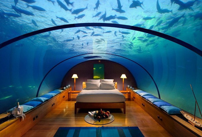 Подводный отель Conrad Maldives Rangali Island Hotel Подводный отель Conrad Maldives Rangali Island Hotel