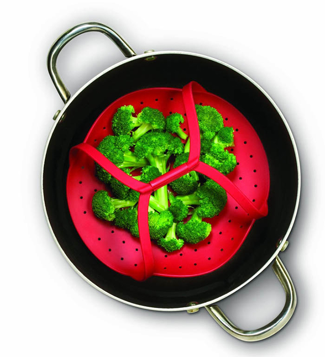 Коврик, превращающий сковородку в пароварку. Коврик, превращающий сковородку в пароварку.