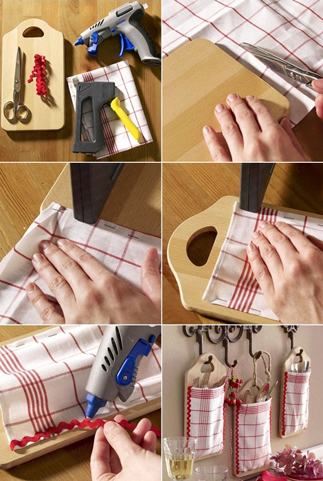 Карманы для хранения из разделочных досок. Карманы для хранения из разделочных досок.