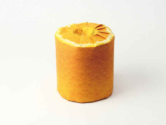 Апельсиновая упаковка от Latona Marketing Inc.
