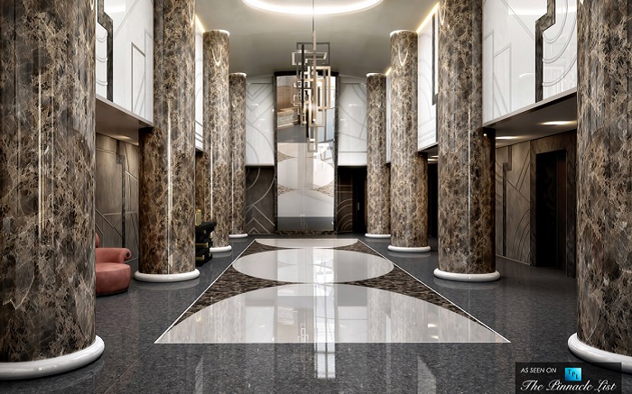 The Sky Penthouse. Холл.