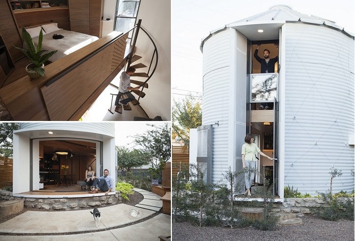 Silo House - компактный дом из силоса.