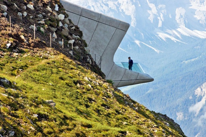 Messner Mountain Museum - музей в Доломитовых Альпах.
