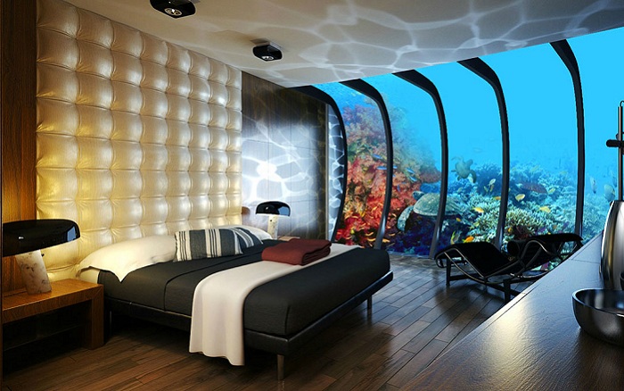 Отель под водой (Остров Фиджи).