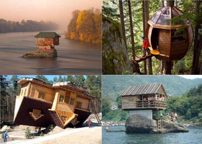 17 необычных домов. 17 необычных домов.