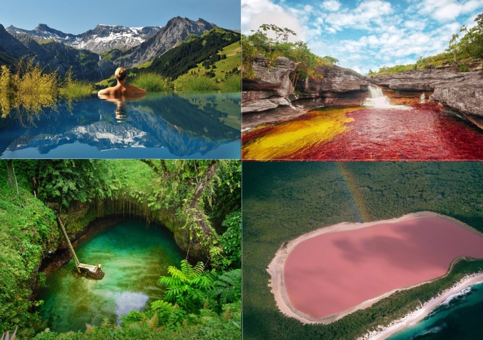 Великолепные места для купания.