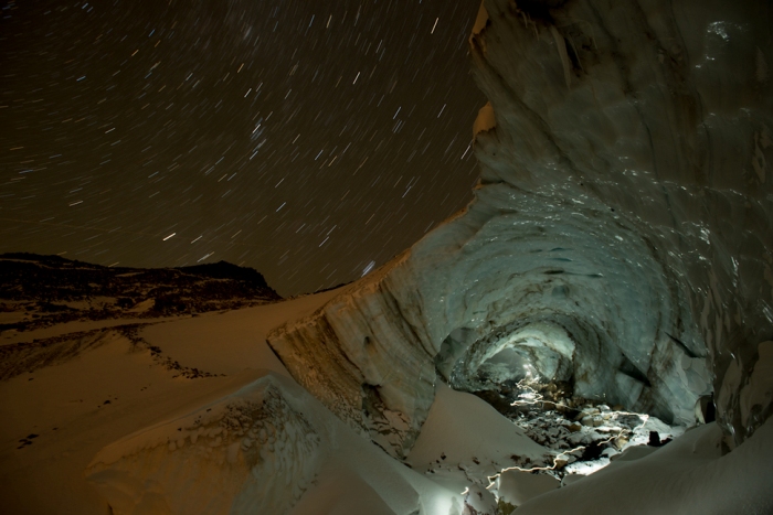 Песчаный ледник в США. Песчаный ледник в США.