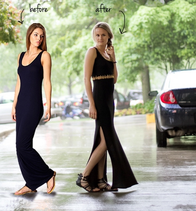 До и после. До и после.