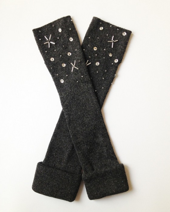 Теплые и стильные митенки готовы. Теплые и стильные митенки готовы.