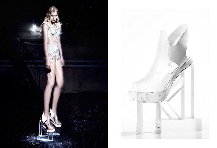 Туфли-айсберги от Shoise. Туфли-айсберги от Shoise.