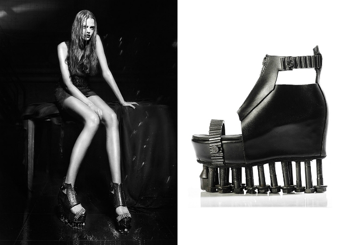 Туфли на болтах. Туфли на болтах.