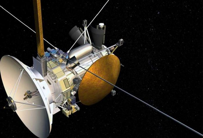 Космический аппарат НАСА Cassini. Космический аппарат НАСА Cassini.