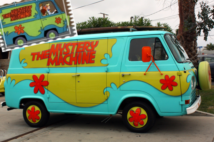 Mystery Machine из Scooby-Doo.