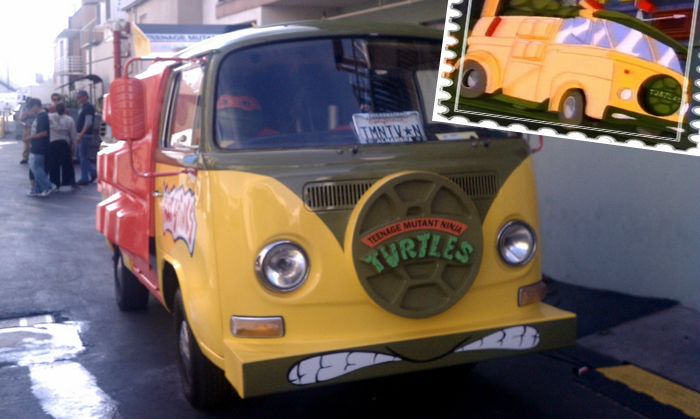 Turtle Van - автомобиль черепашек-ниндзя