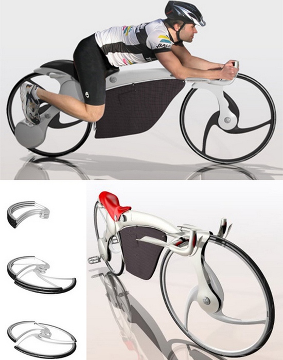 Концепт велосипепеда: Collapsible Bike.