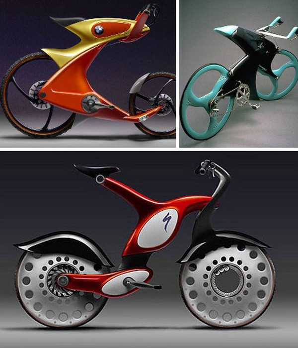 Концепт велосипепеда: BMW Concept Bikes.