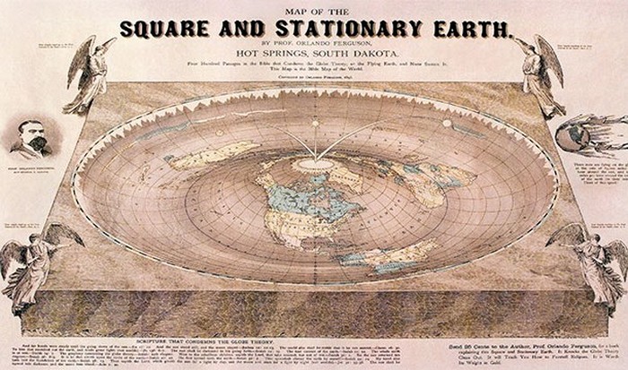 Земля плоская и круглая. Земля плоская и круглая.