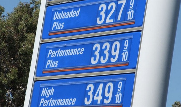 Стоимость бензина в США и ЕС.