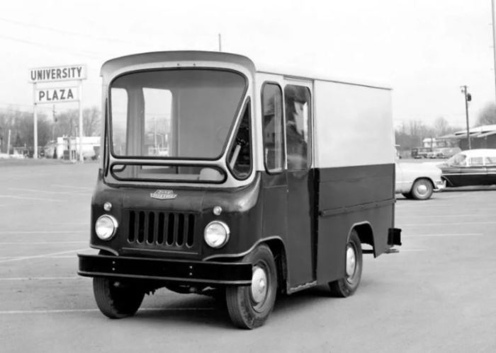 Фургон Jeep FJ Fleetvan для почты.