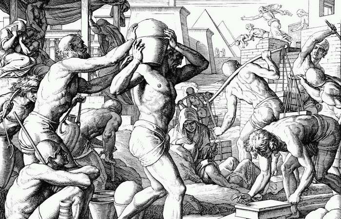 Бедные римские граждане владели лишь одним или двумя рабами.
