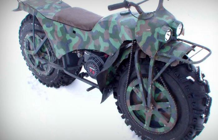 Апокалиптический мотоцикл Александра Зинина.