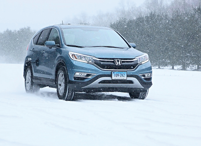 Honda HR-V - для любых поездок холодной снежной зимой. 