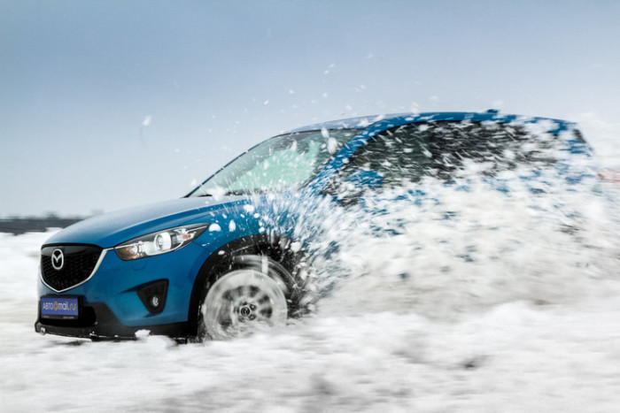Mazda CX-5 - прекрасный выбор для зимы.