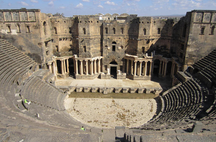 Римский театр в Босре (Сирия).