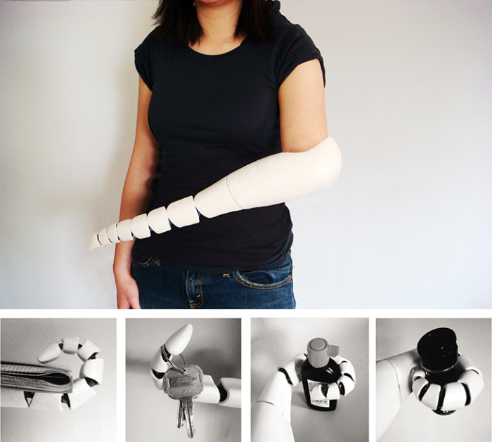 Роботизированный протез-щупальца. Роботизированный протез-щупальца.