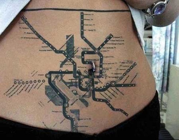 Оригинальная схема метрополитена. Оригинальная схема метрополитена.