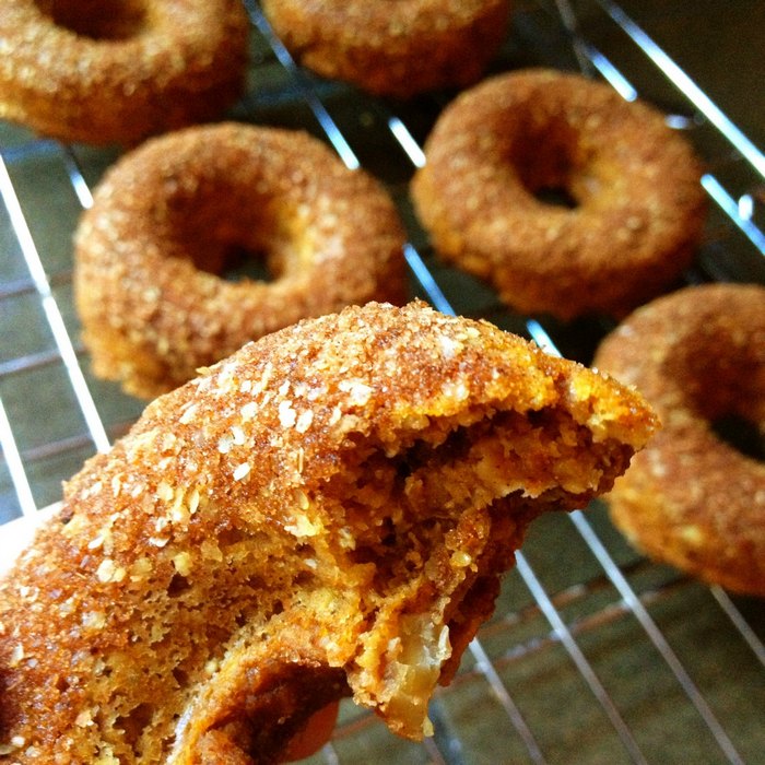 Тыквенные пончики. Тыквенные пончики.