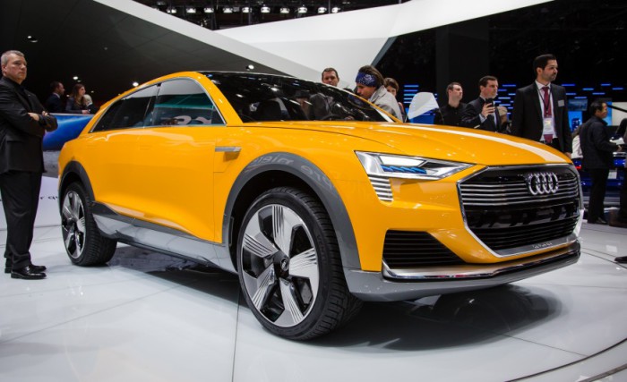 Audi h-tron quattro - концепт 2016 года.
