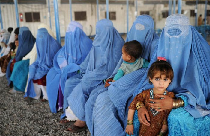 Афганские женщины.