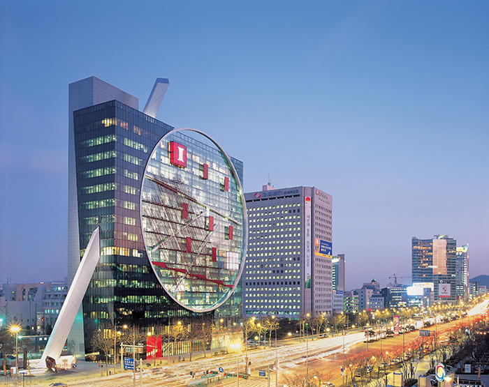 Офисное здание компании Hyundai Development Corporation в Сеуле