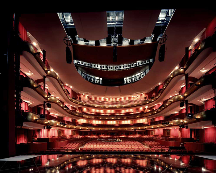 Teatro 'Esplanade' em Cingapura: Quarto interior