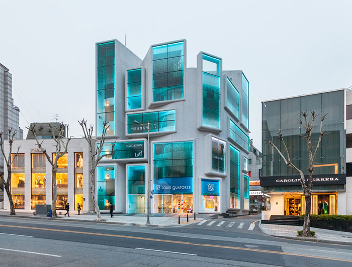 Торговый центр в стиле Гангнам-стайл в Сеуле