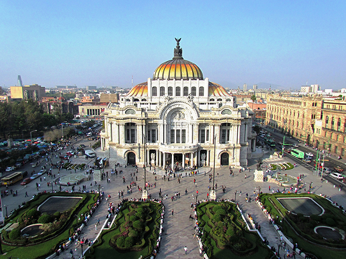 Дворец изящных искусств в Мехико, Мексика