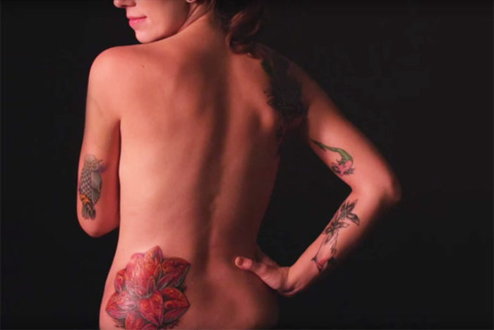 Casey Lubin (Кейси Любин) - модель, давшая согласие на то, чтобы сделать 11 татуировок всего за одну неделю.