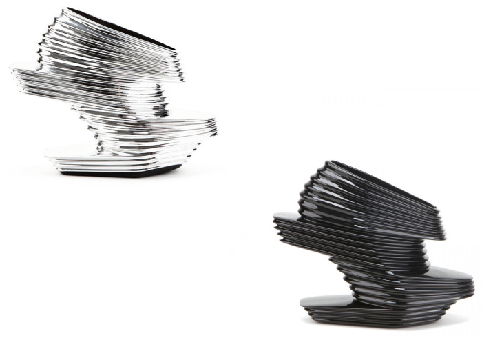 Архитектор Заха Хадид и креативный директор Unite Nude Рем Ди Колхас презентовали футуристичную обувь под названием Нова.