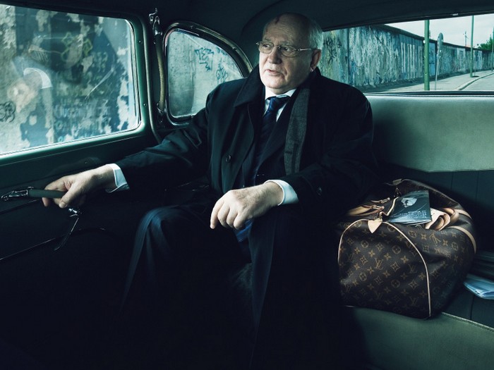 Михаил Горбачев в рекламе бренда Louis Vuitton