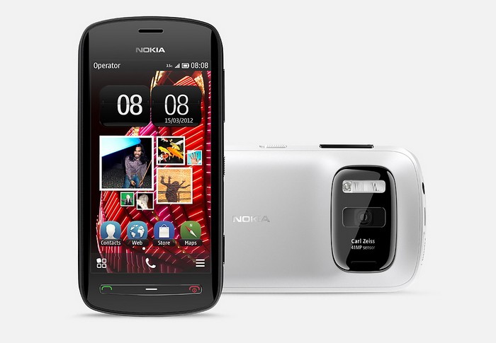 Смартфон Nokia 808 з камерою на 41 мегапікселів і оптикою від Carl Zeiss