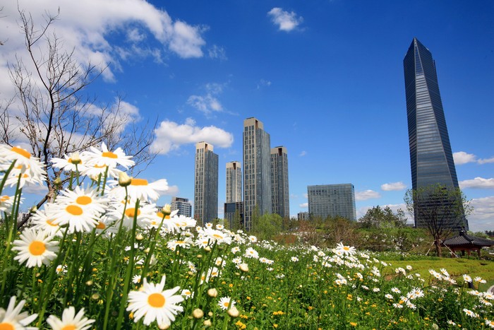 Сонгдо - город будущего в Южной Корее Сонгдо - город будущего в Южной Корее