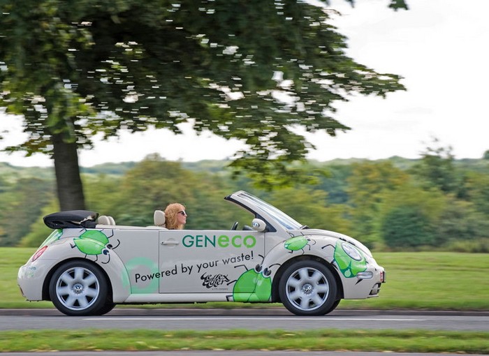 VW Bio-Bug - автомобіль, який їздить на людських газах