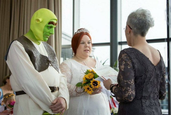 Костюмированная свадьба.