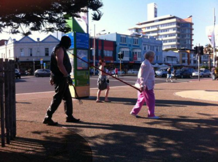 Бабуля и ее малыш по кличке «Убийца». Бабуля и ее малыш по кличке «Убийца».